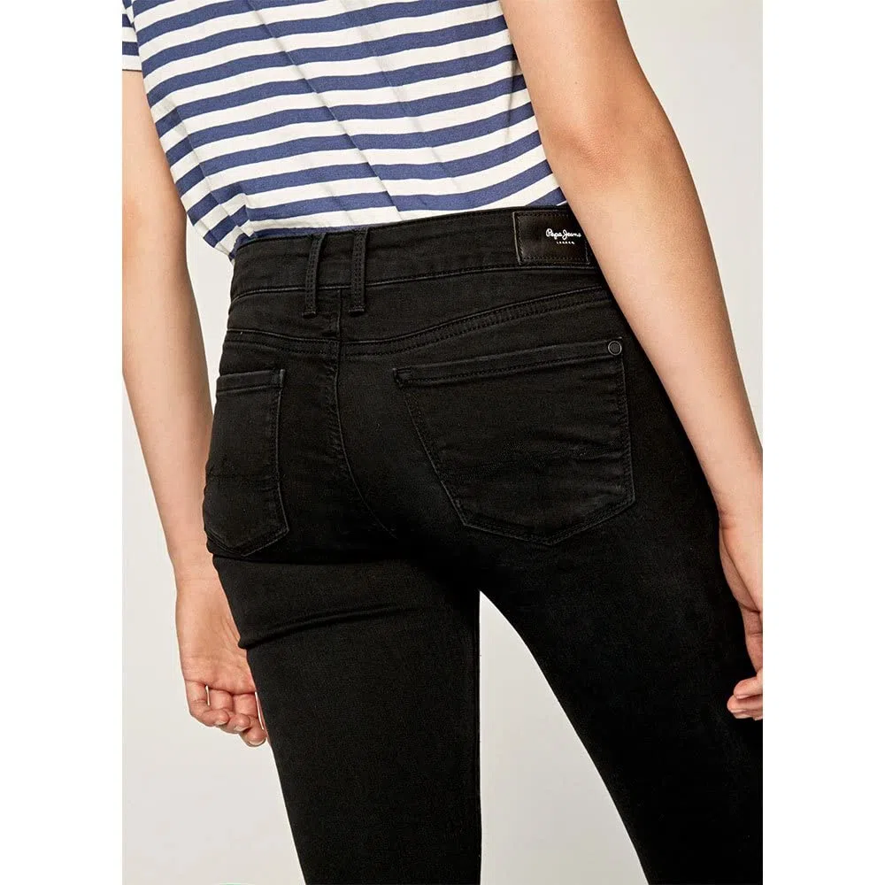 Pepe Jeans London Mujer Soho Slim Fit Cintura Media Jeans