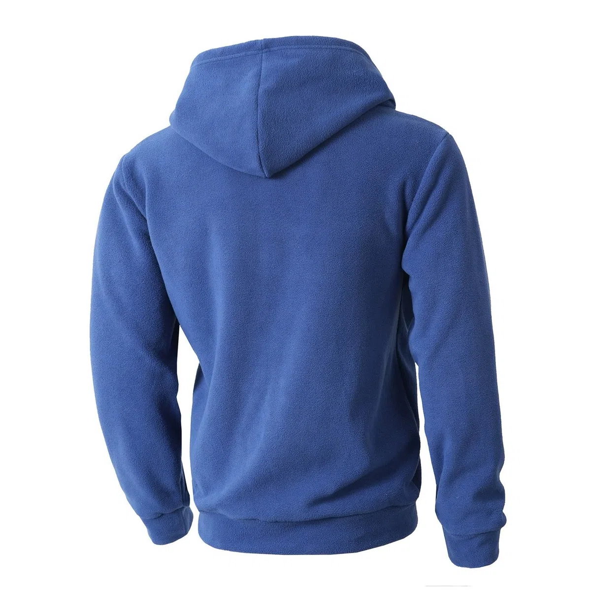 Ropa Anti UV Hombre Sudadera con Capucha Y Cremallera De Un para Hombre, Forro, Manga Larga, Estilo Oversize, Cálida, Bolsillo. Sudaderas Azul (Blue, L) Softshell Deporte Oversized Gym