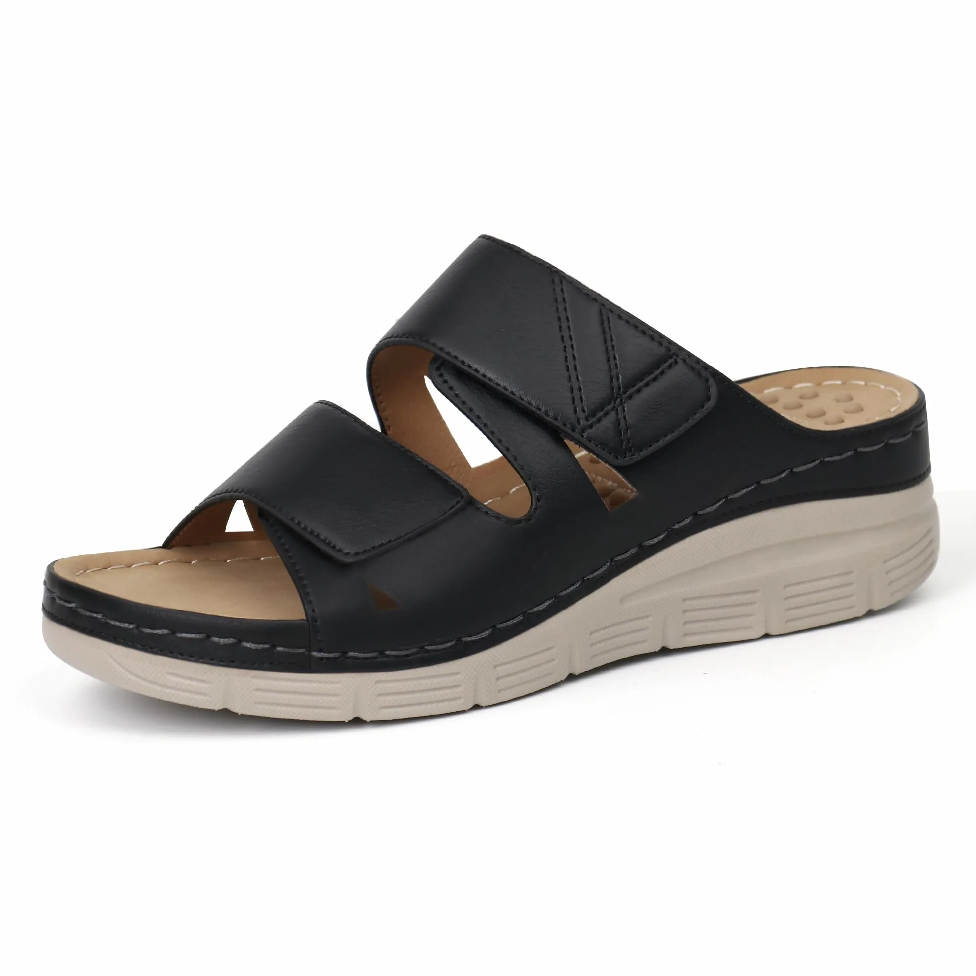 Ortho + Rest Sandalias ortopédicas para mujer con soporte para el arco Sandalias ortopédicas para caminar