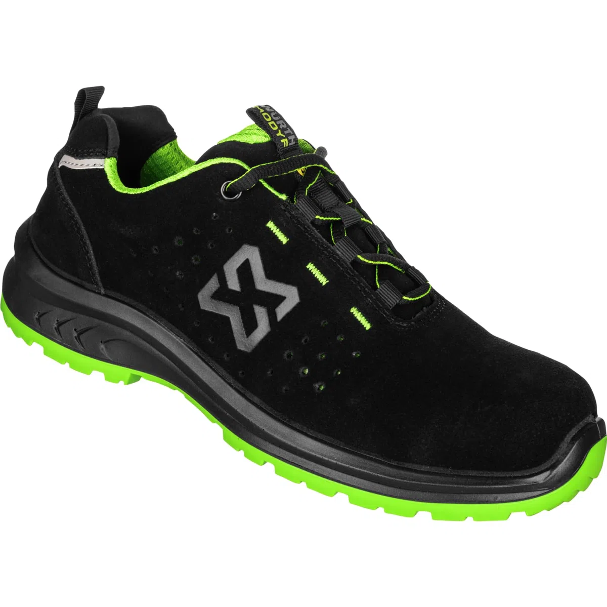 WüRTH MODYF - Zapatillas de seguridad bajas (crucero, S1PS ESD, color negro
