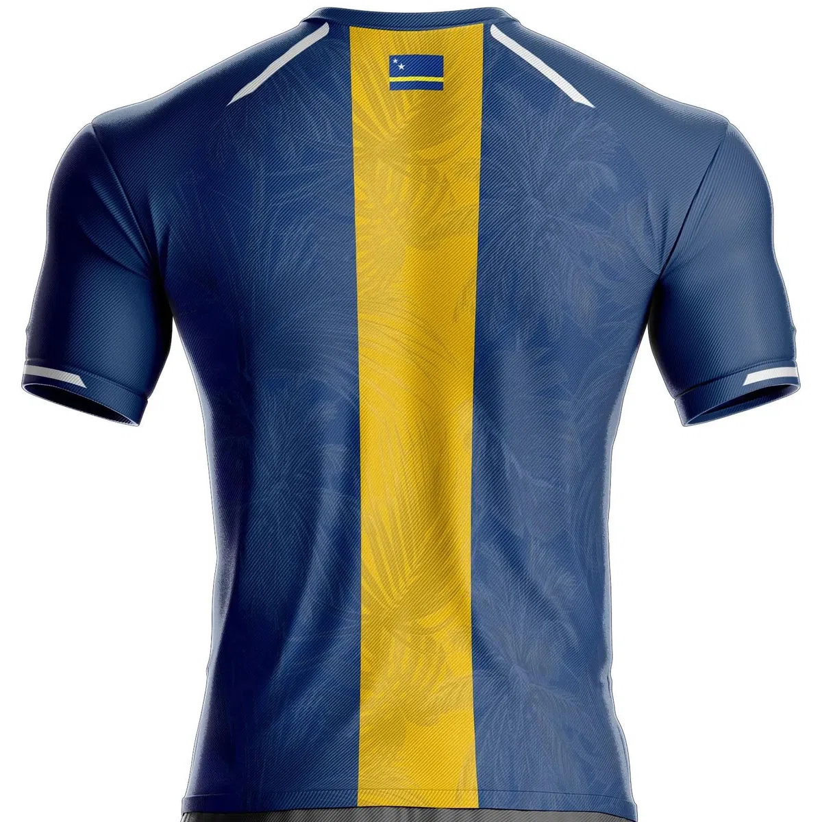 Camiseta Curacao Fútbol CR-63 Bandera, Azul