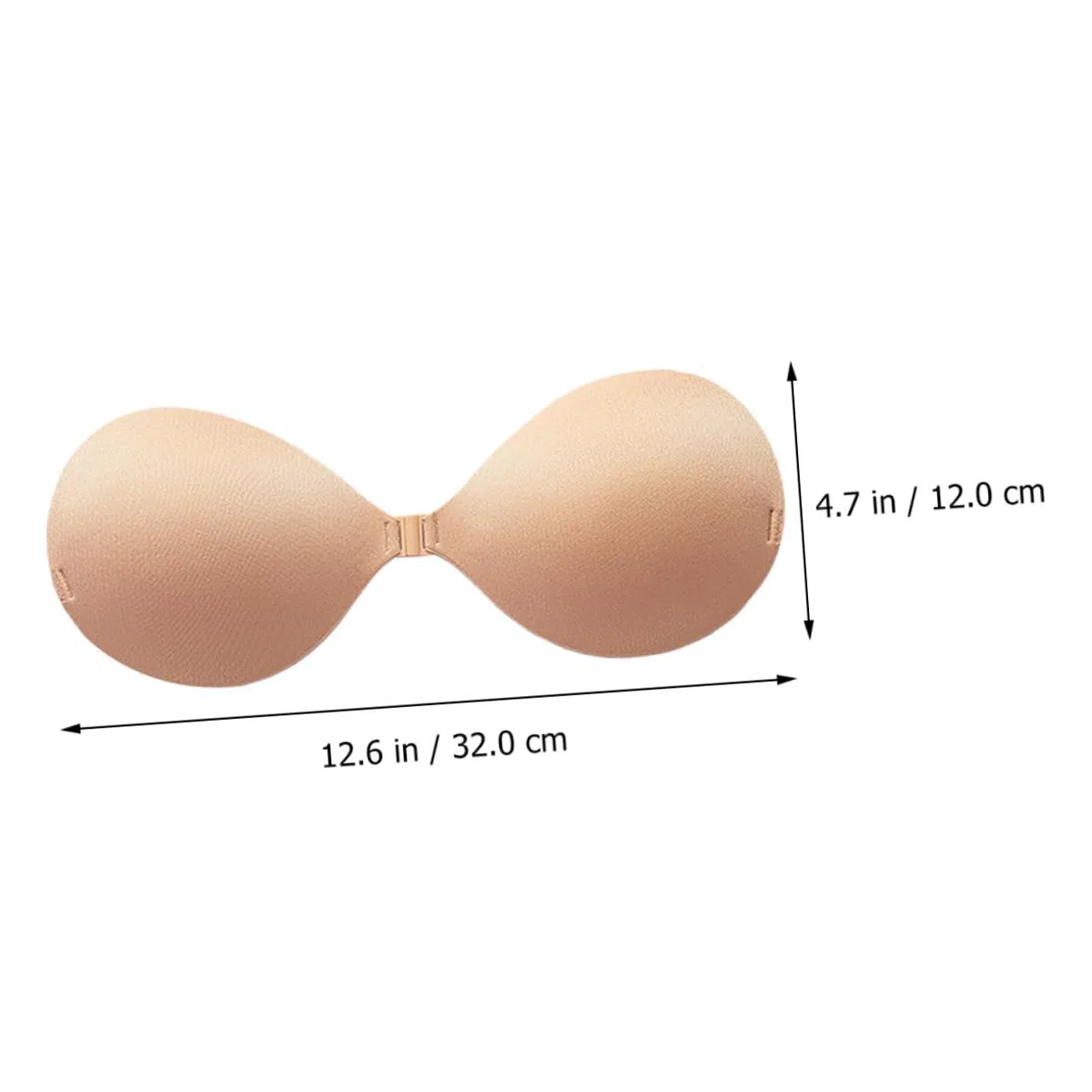 LIFKOME 3 Juegos 2 Piezas Pegatinas de wedding dress seamless bra sujetador sin tirantes sujetador adhesivo invisible sujetador de para el vestido sujetador de