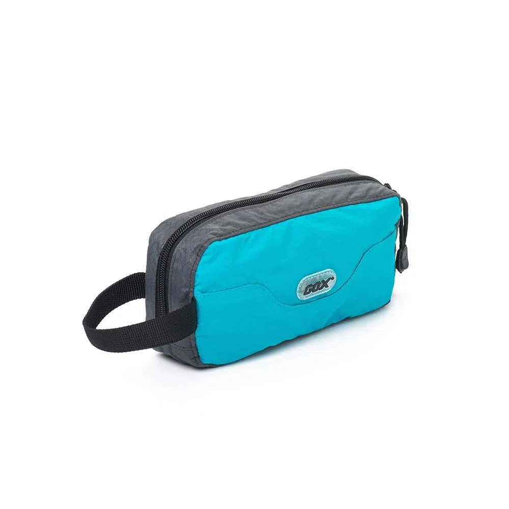 GOX Neceser de Viaje Ultraligero de Gran Capacidad portátil para cosméticos, Turquoise, S