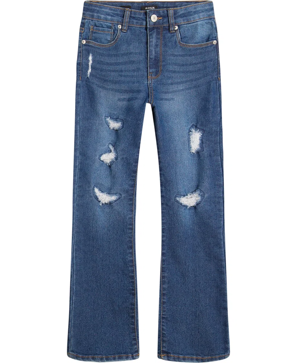 Hudson Stretch Denim Jeans, Bell-bottom Style Pants With Flared Legs Jeans Niñas