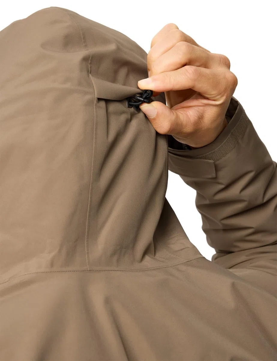 VAUDE Rosemoor Parka acolchada de invierno para hombre, impermeable, cortavientos y transpirable