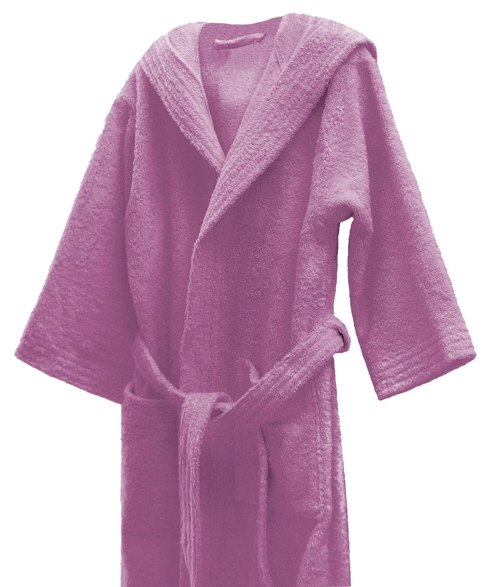 Lasa Albornoz Infantil, algodón 100%, Lavanda, Talla 6