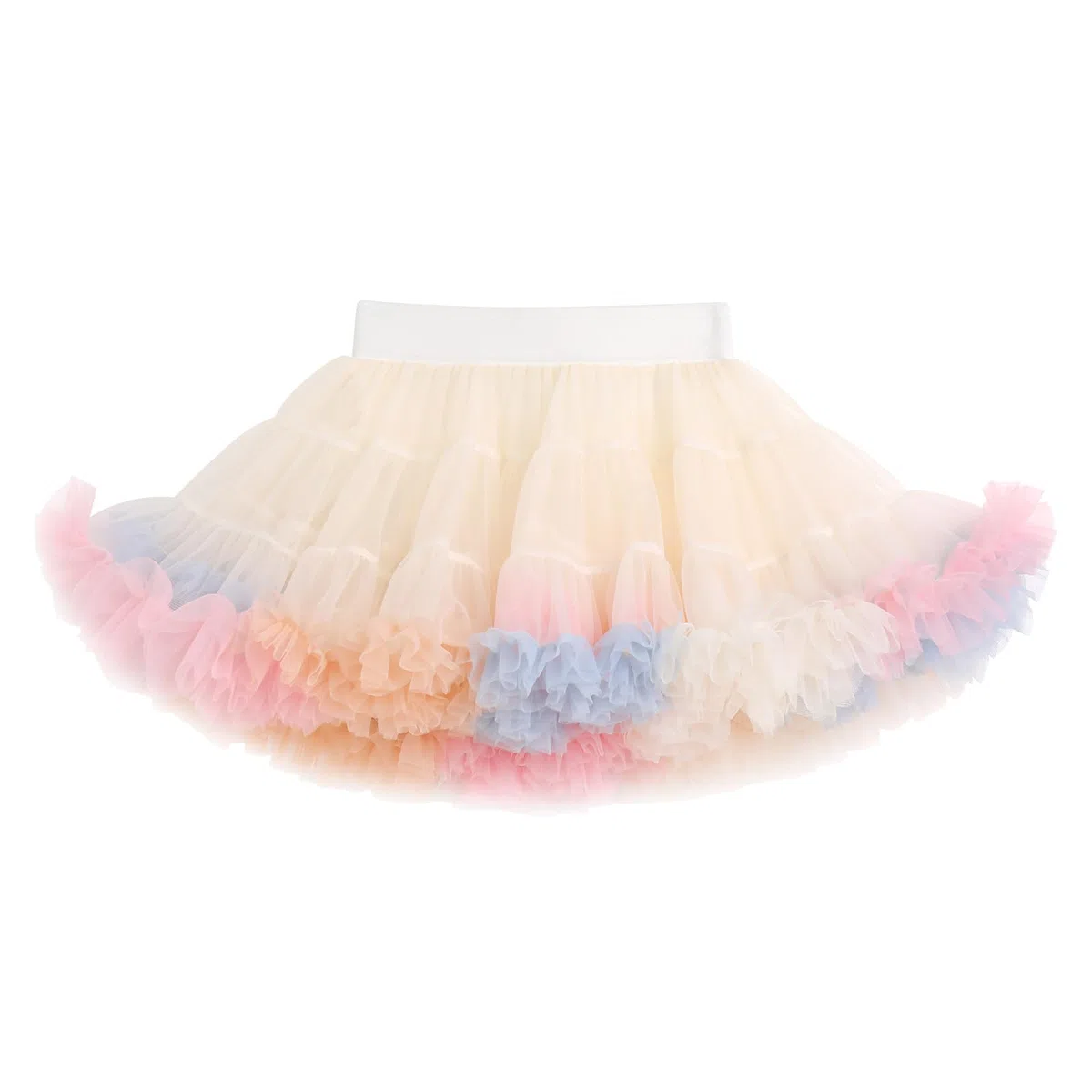 Falda de tutú para niñas, falda tutú de princesa, mullida, suave, de tul, ballet, fiesta de cumpleaños, falda de media falda para bailar