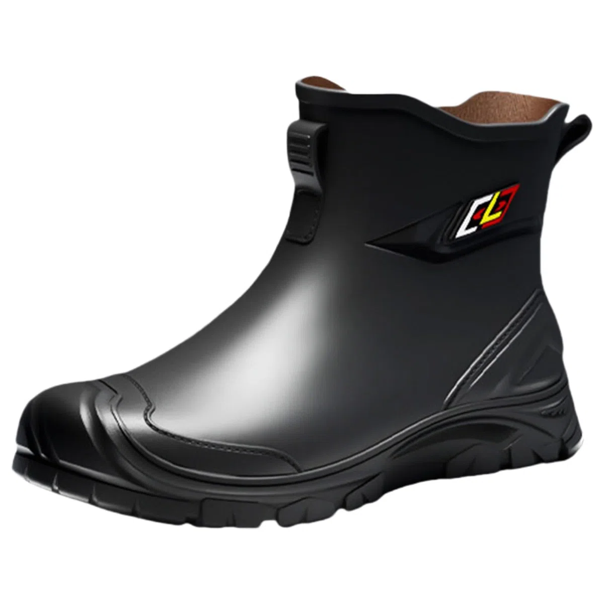 Botas de lluvia para hombre, botas de lluvia, zapatos de goma, impermeables, botines de tobillo, botas de lluvia, botas de goma para exteriores, botas de jardín, botas de goma antideslizantes