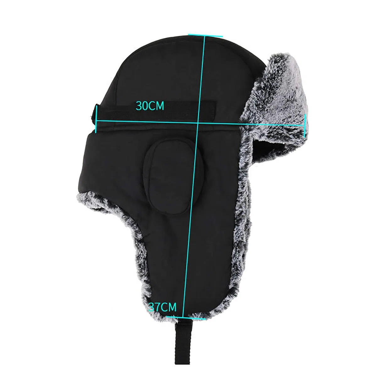 Sombreros de invierno, sombrero bombardero sombrero bombardero sombreros de piel sintética eflap ng sombrero cálido ushanka ruso tropor trampero sombrero para esquiar al aire libre
