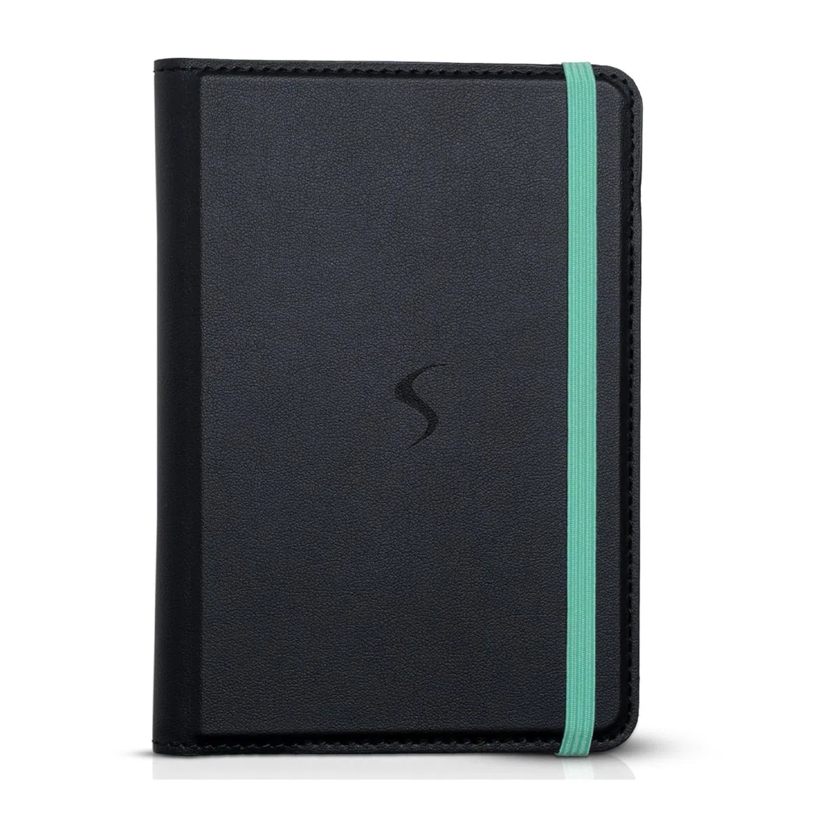 SCAPADE AirPass - Cartera para pasaporte rastreable, funciona con Apple Find My, batería recargable (5-6 meses), 3 ranuras para tarjetas, no necesita aplicación, elegante funda de viaje para usuarios