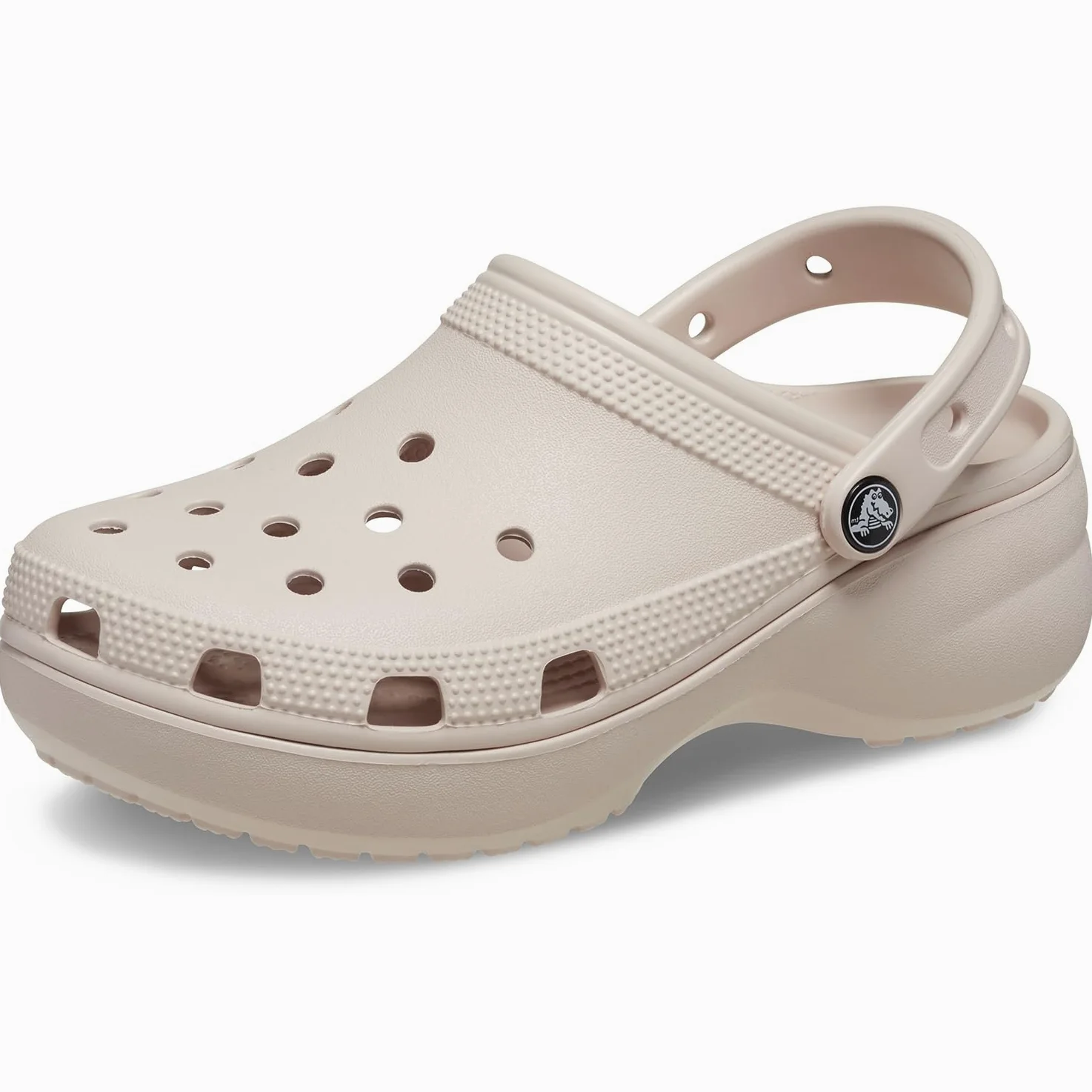 Crocs Women's Classic Platform Clog 38-39 EU Quartz