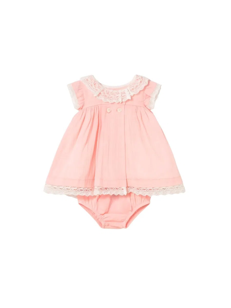 Mayoral Vestido Tiras para bebé niña Rosa Baby