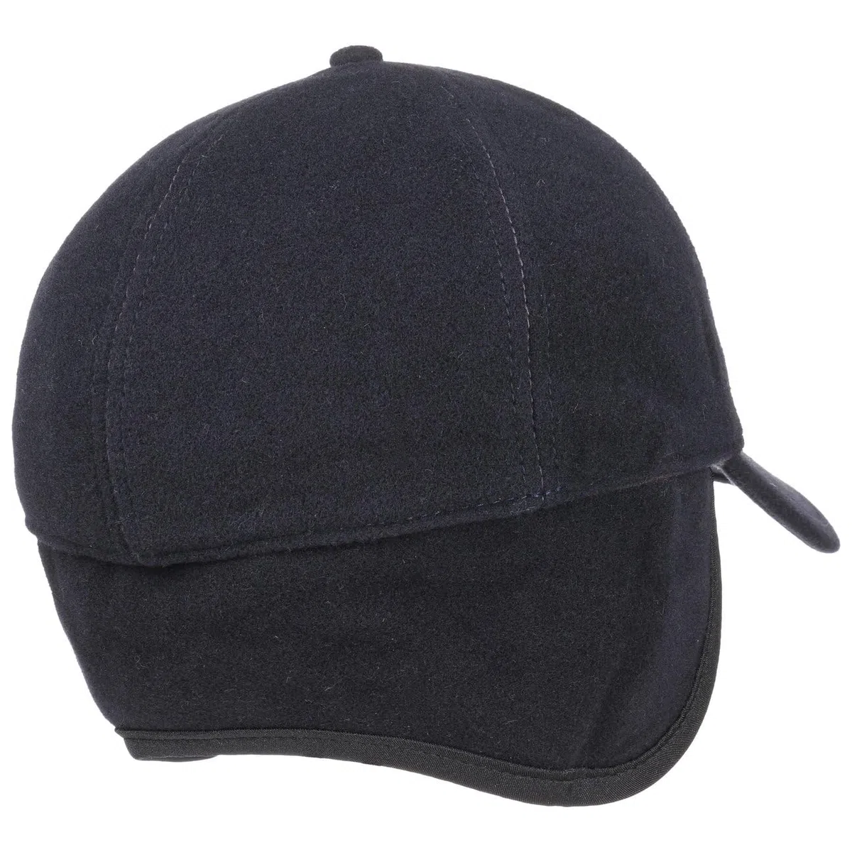 Stetson Gorra de Béisbol con Orejeras Vaby con Cachemira, Hombre - con Visera y Protector de Cuello - con Orejeras - Gorra de Lana otoño/Invierno