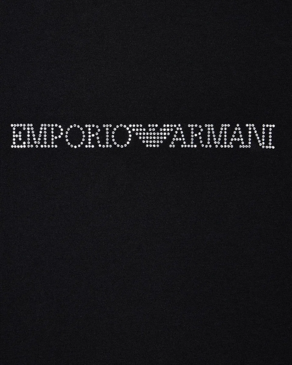Emporio Armani Essential Cotton T-Shirt Camiseta de Cuello Redondo Mujer (Pack de 1)