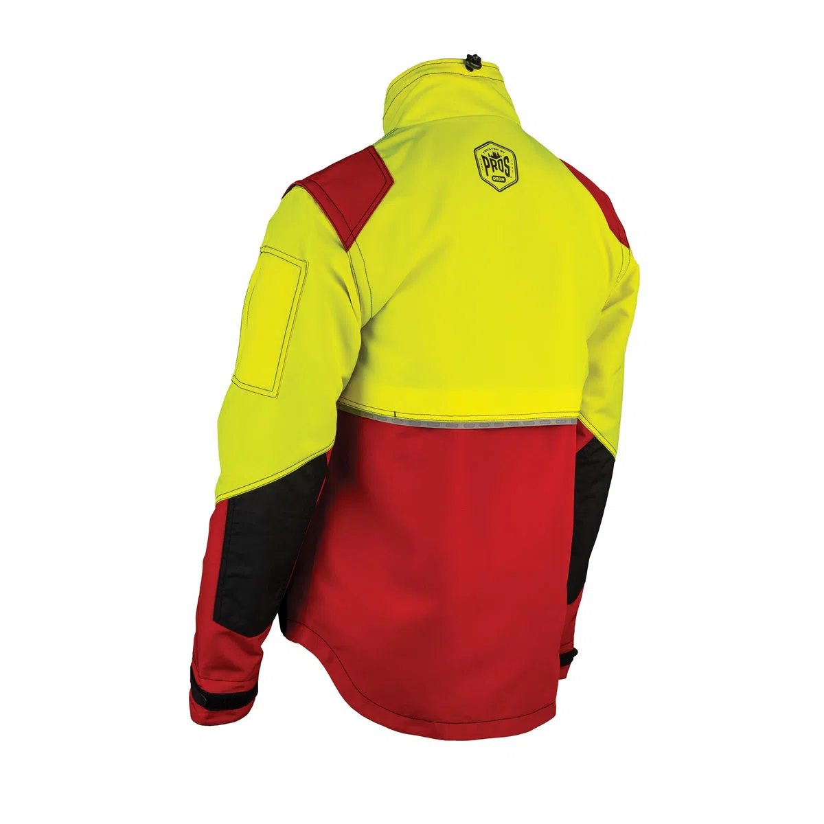 Oregon - Chaqueta Protect Pro Alta Visibilidad, Chaqueta EPI Profesional Resistente al Agua, Reflectante, con Tejido Elástico y Ventilación para Trabajos Forestales, Talla 3XL