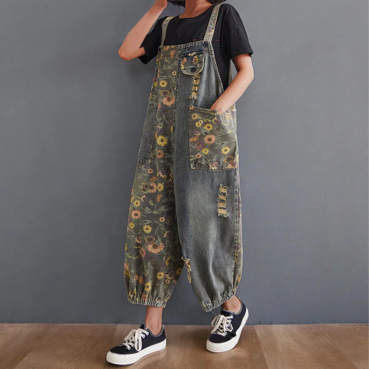Mono Trabajo Mujer Peto Vaquero Overol Hippie Macacao Deportivo Largos Tezano Fiesta Baggy Elegante Talla Grande Formal para Tallas Grandes Casual