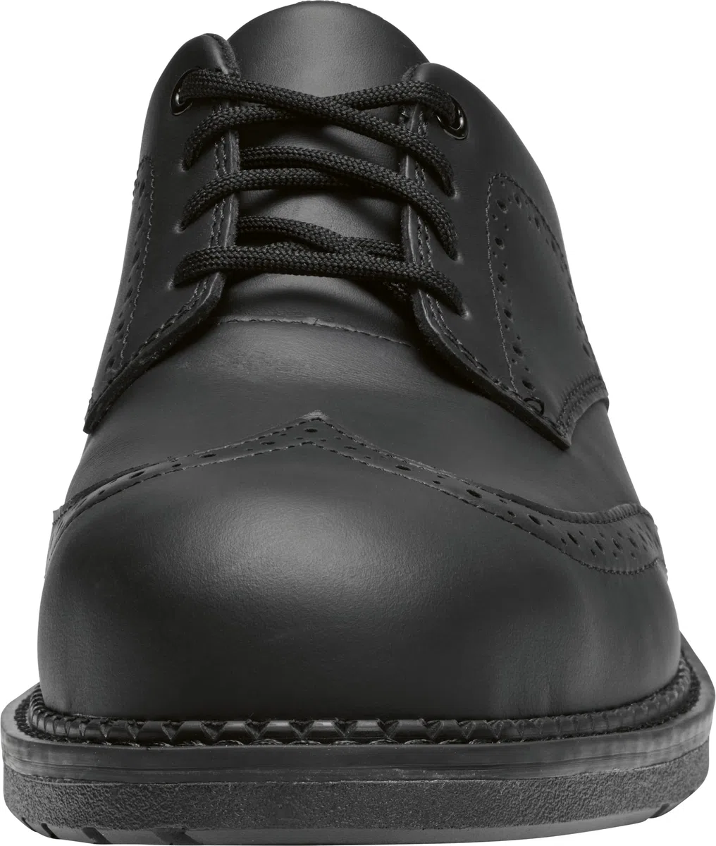Uvex 1 Zapatos de seguridad con puntera de acero, zapatos de trabajo resistentes y transpirables S3 SRC, unisex, color negro, talla 47