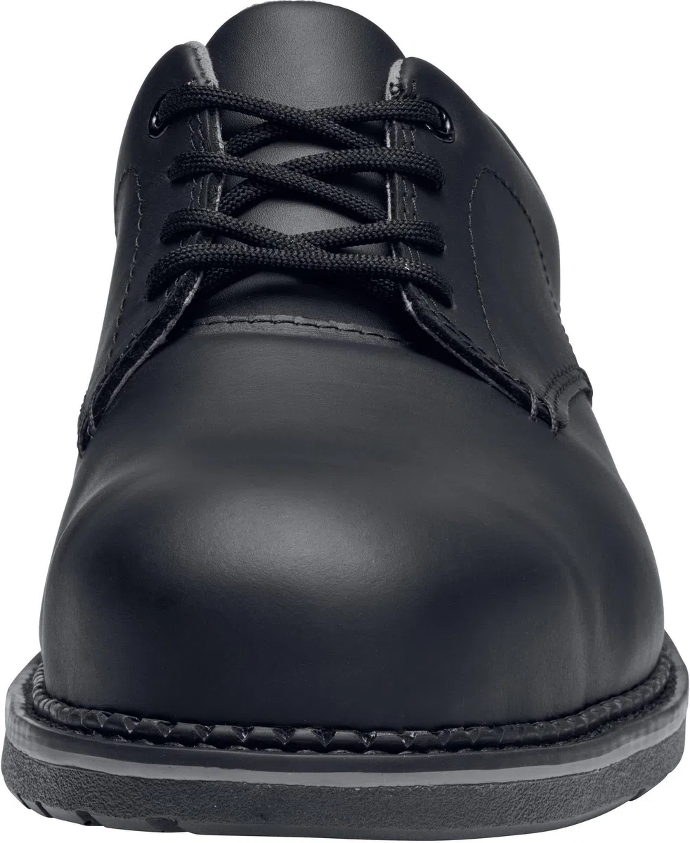 Uvex 1 Zapatos de seguridad con puntera de acero, zapatos de trabajo resistentes y transpirables S3 SRC, unisex, color negro, talla 52