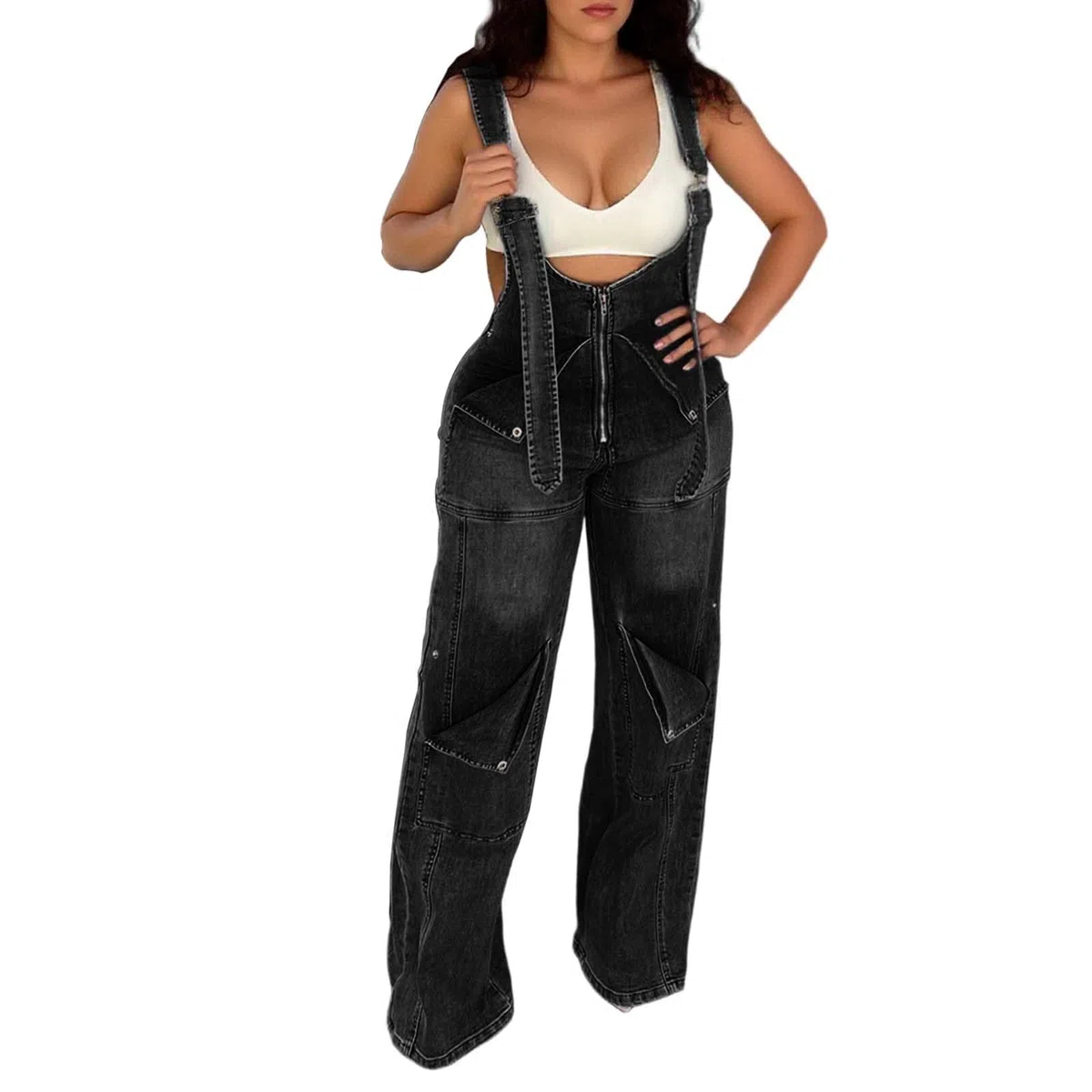 Mono De Trabajo Mujer Peto Fiesta Overol Elegante Baggy Tezano Largo Macacao Deportivo Tallas Grandes Vaquero Formal Talla Grande para Hippie Anchos