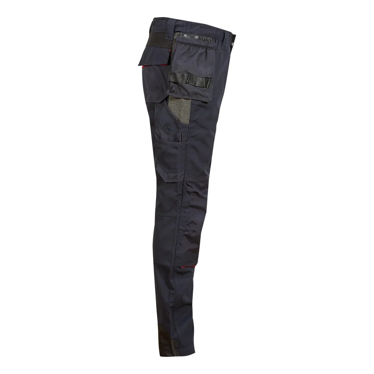 U-Power Race - Pantalones multibolsillos con inserciones de alta visibilidad y tejido antiabrasivo, rodillera ergonómica
