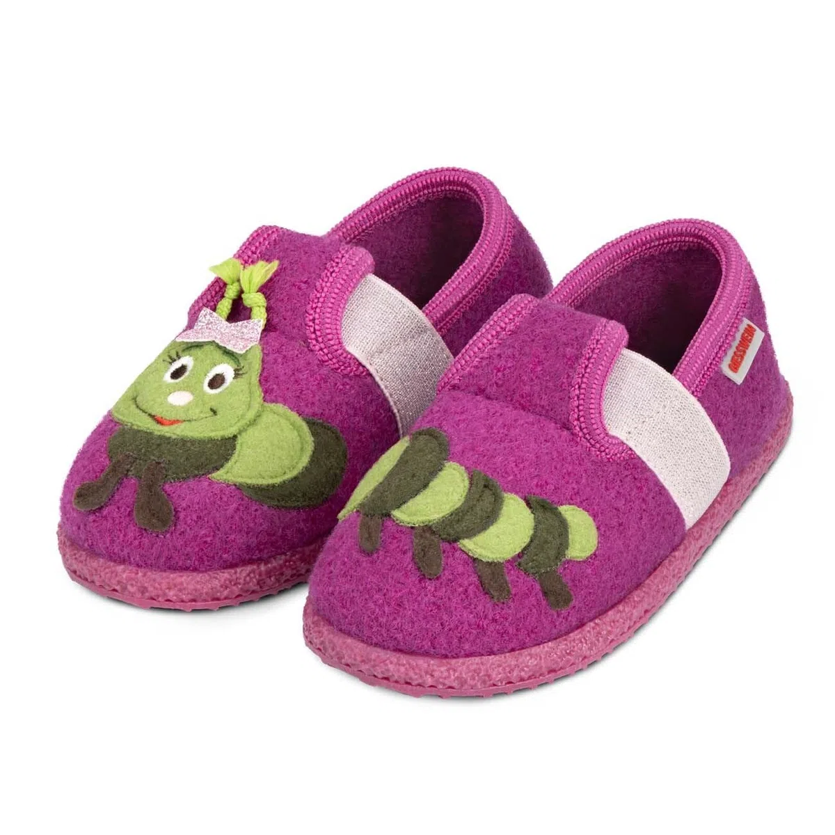 Giesswein Treffelstein Zapatillas de casa niñas - Cálidas zapatillas de lana