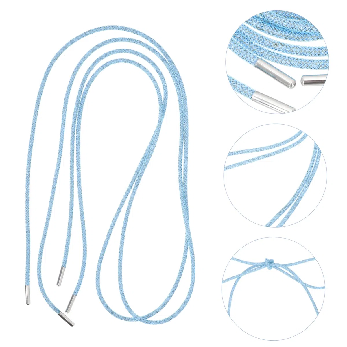 2pares Cuerda De Zapato De Cristales De Brillo Para Calzado Decoración Elegante Para Zapatillas y Calzado Casual De Para