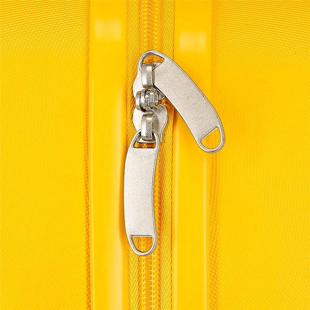 Enso Play All Day Maleta Infantil Amarillo 45x31x20 cms Rígido 1,8 kgs Cierre de combinación Lateral ABS 1,8 kgs 27,9L Equipaje de Mano