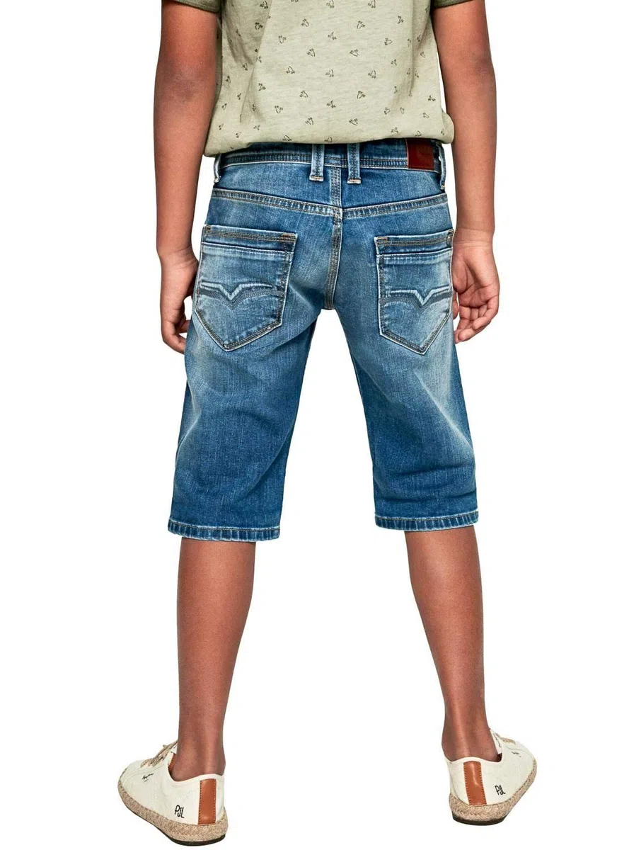 Pepe Jeans - PB800333HJ7 CASHED Short - Bermuda Vaquera - NIÑO