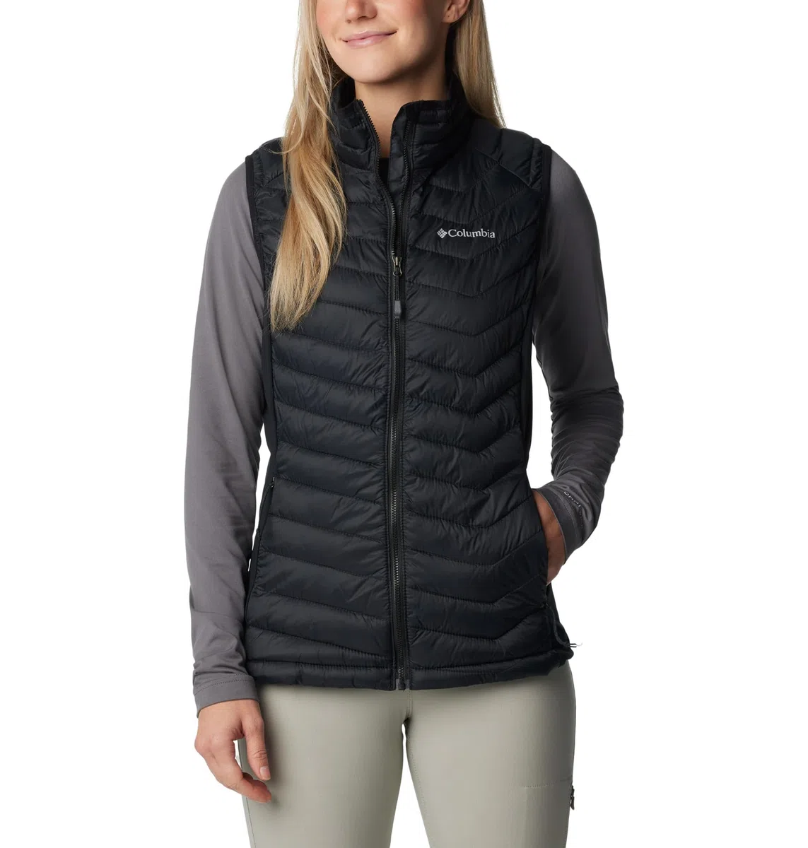 Columbia Powder Pass Chaleco para mujer