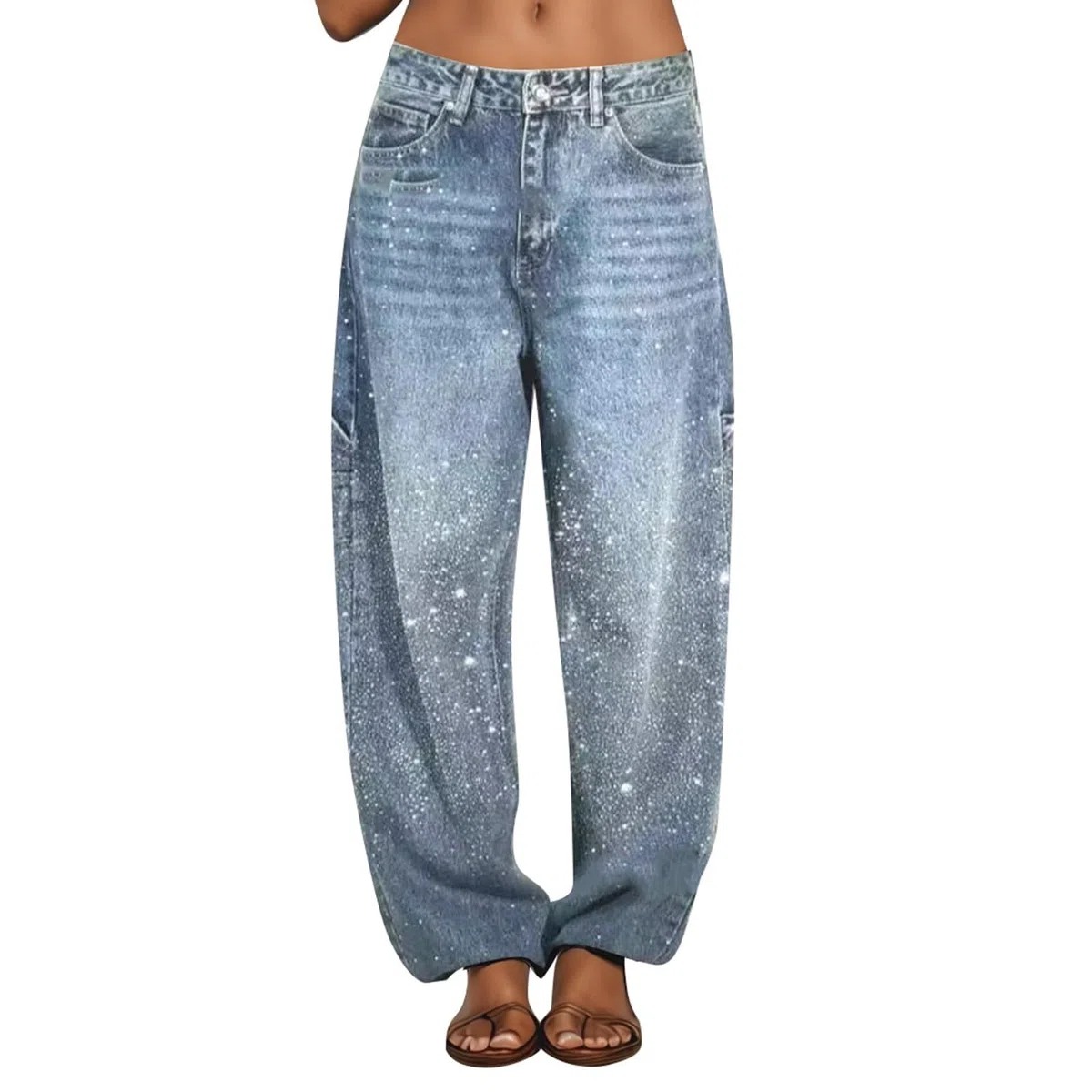 Ropa De Mujer Pantalones Y2K Jeans Baile Urbano Elasticos Vaqueros Vintage Talla Grande Tallas Grandes Anchos Cargo Push Up Wide Leg