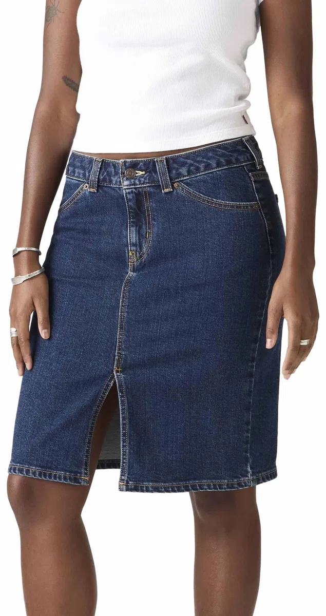 Levi'S Low Midi Skirt Falda Mujer (Pack de 1)
