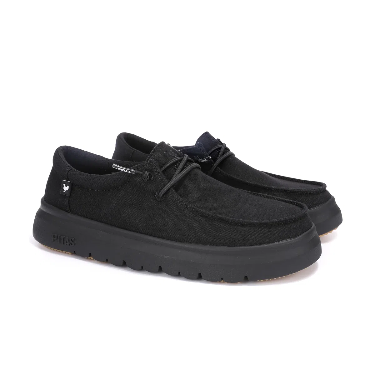PITAS | Cannes | Mocasines de Mujer | Náuticos Casual | Zapatillas de Tela | Zapatos sin Cordones | Deportivas Casuales | Calzado de Walkinpitas