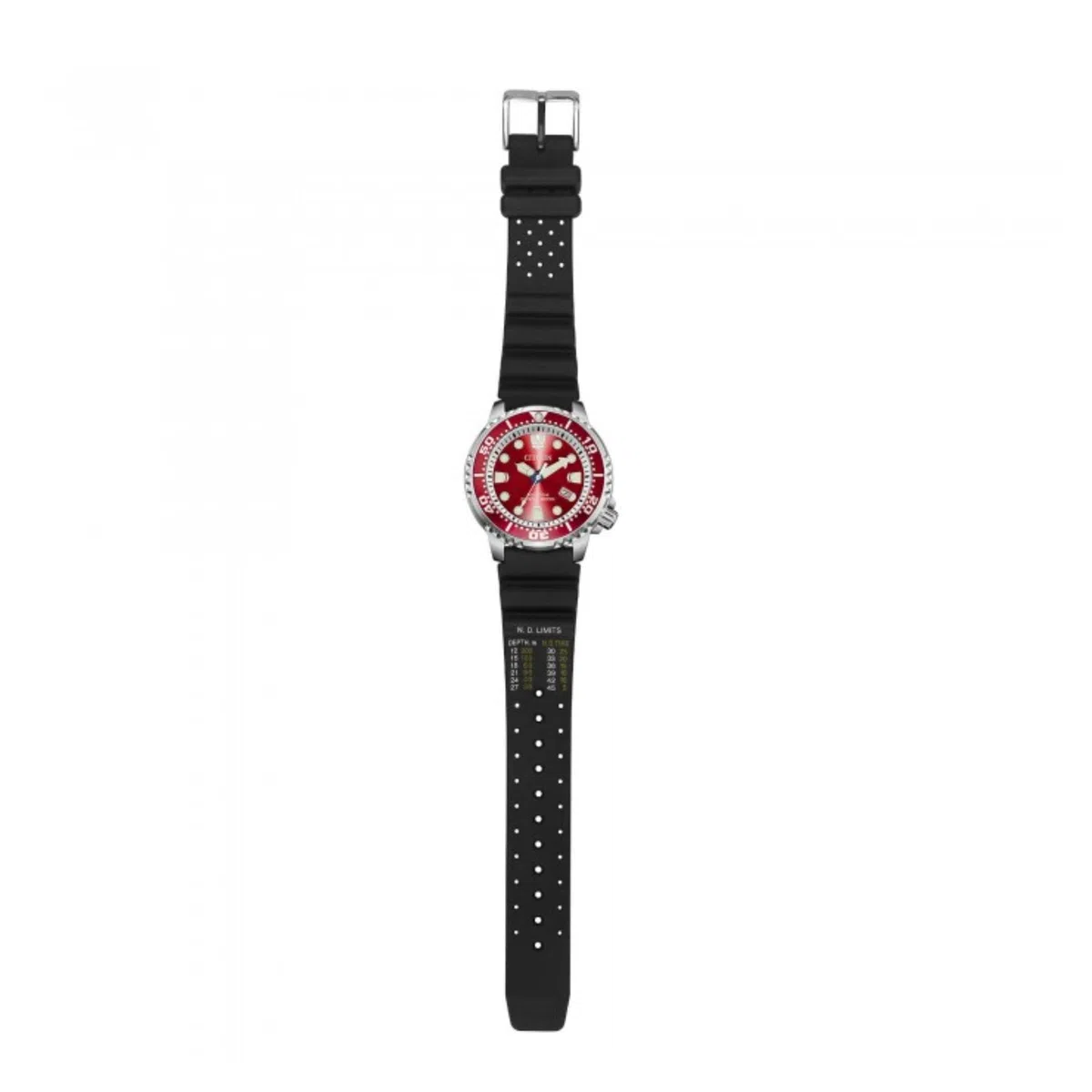 Citizen Reloj Analógico para Hombres de Eco-Drive con Correa en Caucho
