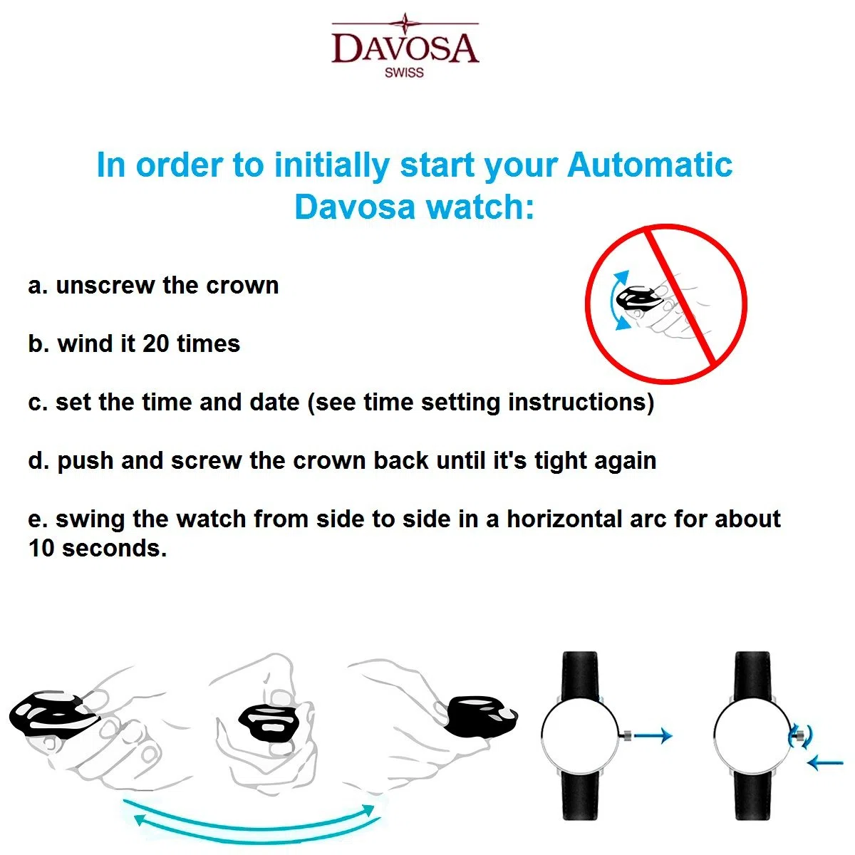Davosa APNEA AUTOMATIC 16157055 Reloj Automático para hombres Con pulsera adicional