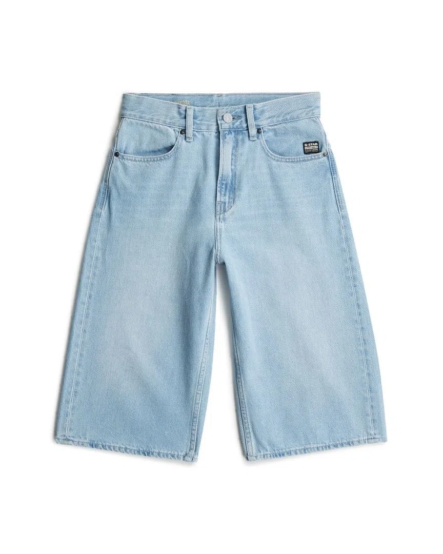 G-STAR Dakota Skater Shorts Pantalones Cortos, Azul (Sun Faded Air Force Blue D26584-01-c947), 10 años para niño