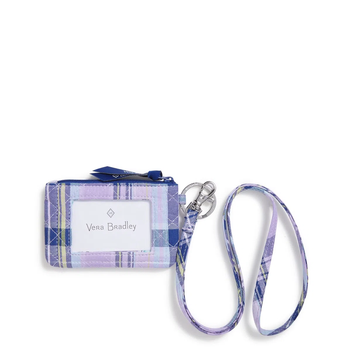 Vera Bradley - Funda de algodón con cremallera y cordón