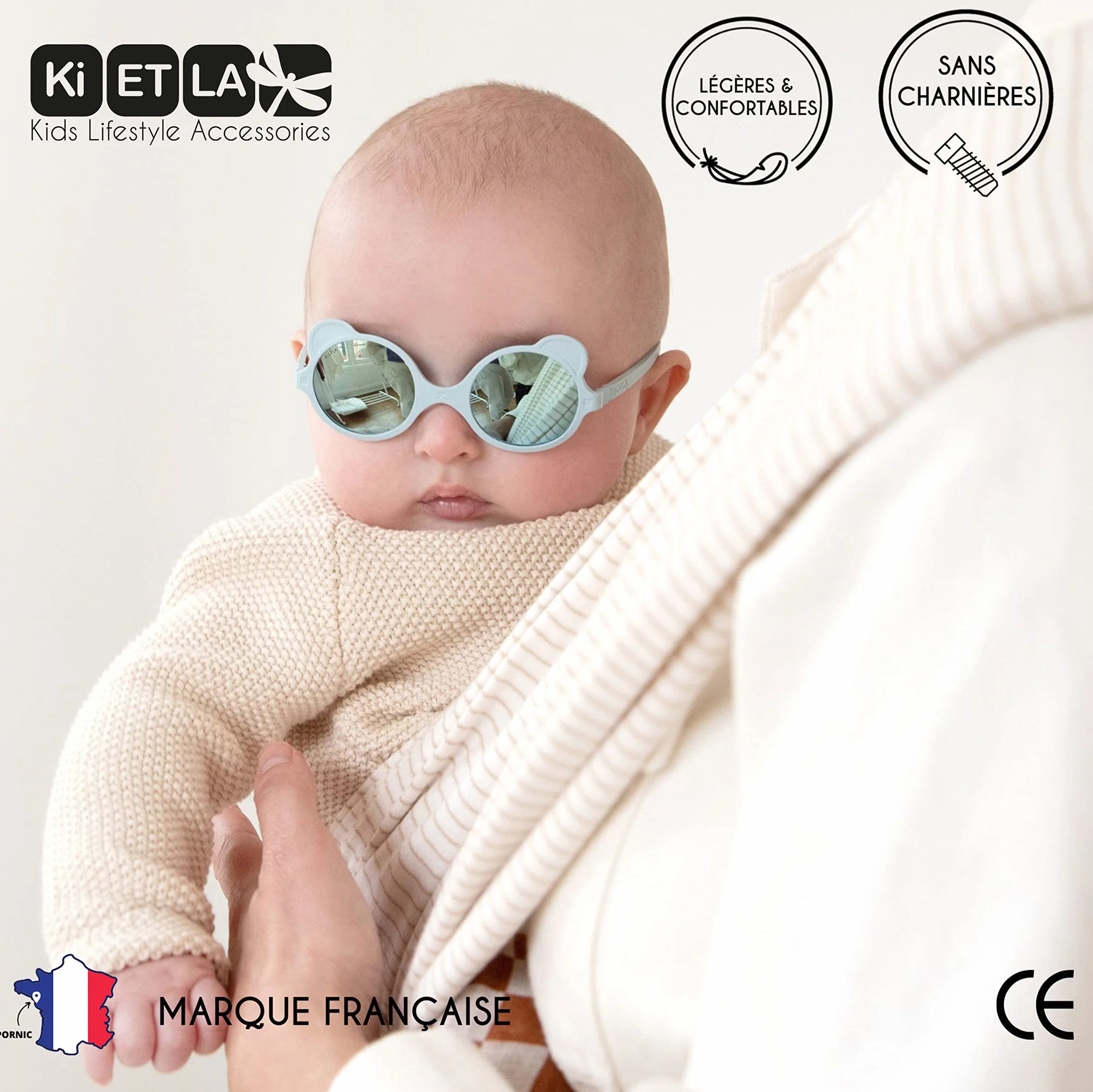 Ki ET LA Ourson Gafas Unisex bebé