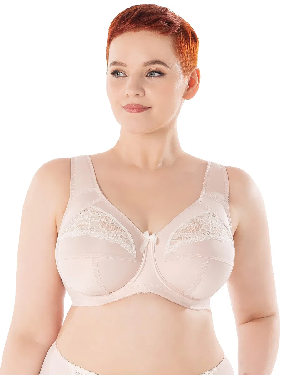 Sujetador Cómodo con Aros para Mujer – Sujetador para Mujer Suave y Cómodo, con Soporte y Elevación, y Que Evacúa la Humedad