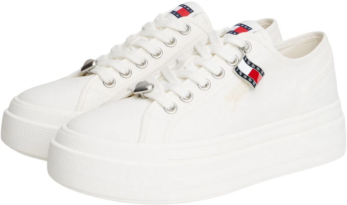 Tommy Jeans Tjw Flatform Sneaker Charms En0en02959 Parte Superior bajaMujer