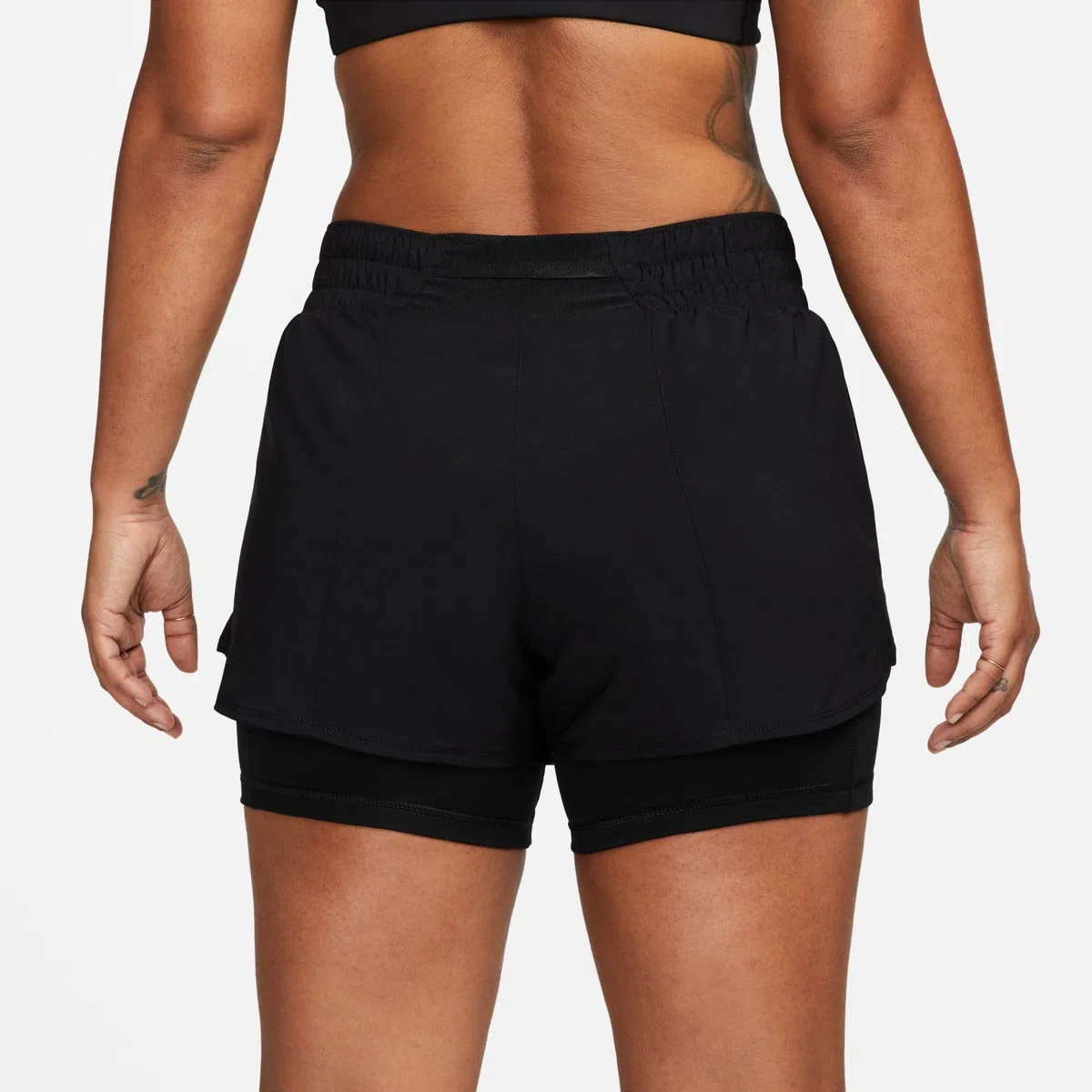 NIKE W Nk One DF Mr 3in BR Short - Pantalones Cortos Mujer