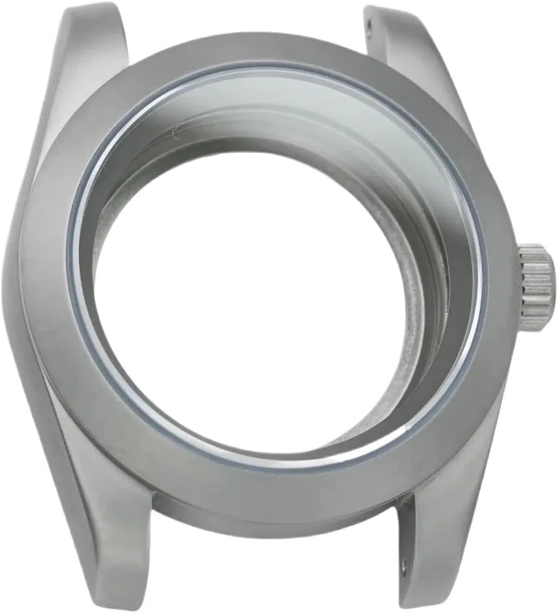 Caja de Reloj de 39 mm con Acabado Arenado para Movimientos NH35 y NH36.