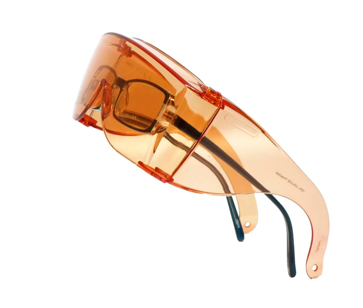 Calabria 3000 - Gafas de seguridad de ajuste grande para hombres y mujeres, envolventes, antivaho, arañazos, deslumbramiento, para hombres y mujeres
