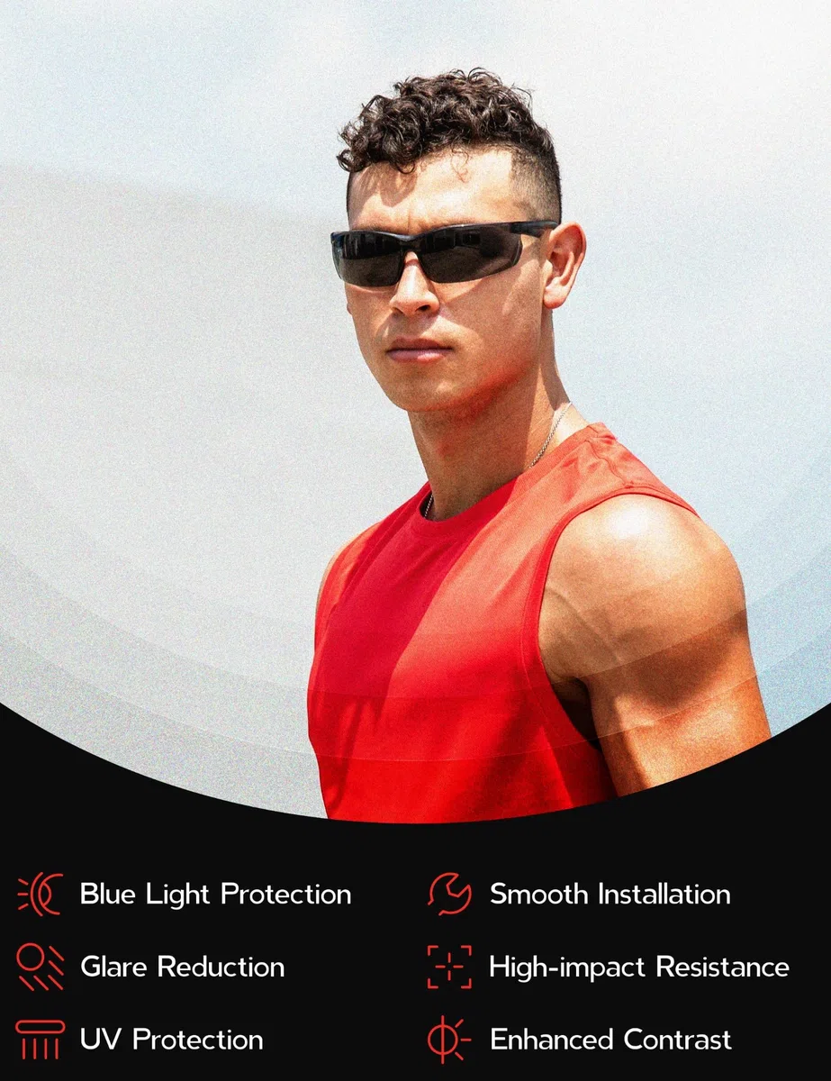Fiskr Lentes polarizadas de repuesto compatibles con Oakley Si M Frame 2.0 OO9047, resistentes a los impactos y ajuste perfecto