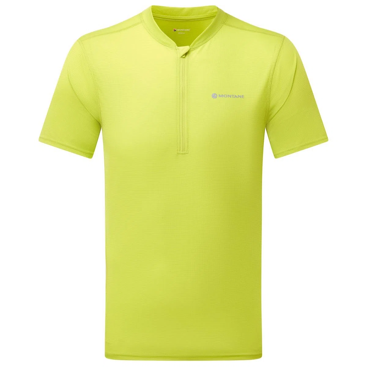 MONTANE Camiseta Marca Modelo Dart Nano Zip T-Shirt Citrus Spring XXL