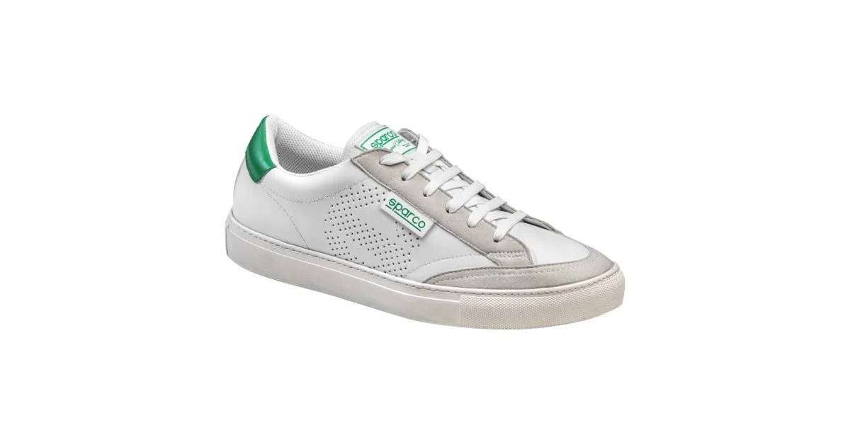 Sparco - Zapatillas S-Time Unisex Smart Casual - Calzado para el Tiempo Libre - Parte Superior de Piel sintética - Comodidad - Suela de Goma - Calzado de Moda
