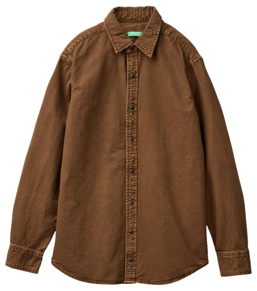 United Colors of Benetton Camicia 500vuq06h Camisa Hombre