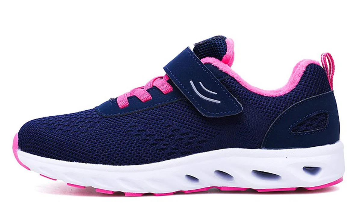 Zapatos Invierno Mujer Transpirables Ligero Cómodo Cálido Forradas Nieve Antideslizante Moda Pareja Zapatillas Deportivas Azul Oscuro 35 EU