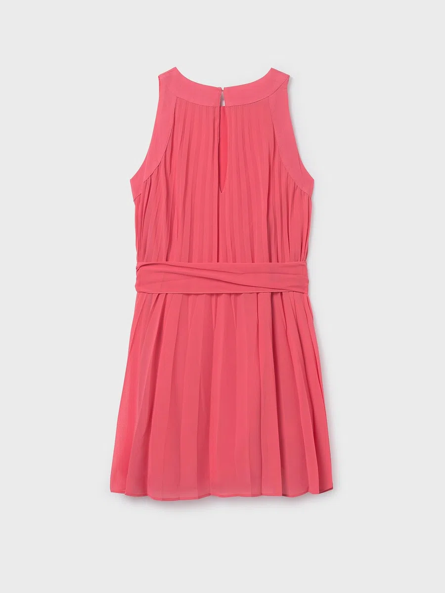 Mayoral Vestido Plisado para niña Coral
