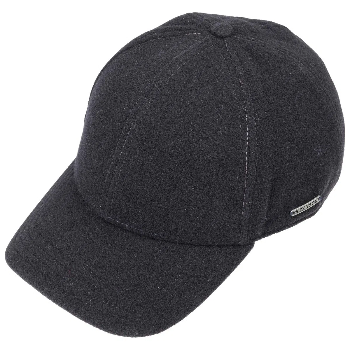 Stetson Gorra de Béisbol con Orejeras Vaby con Cachemira, Hombre - con Visera y Protector de Cuello - con Orejeras - Gorra de Lana otoño/Invierno