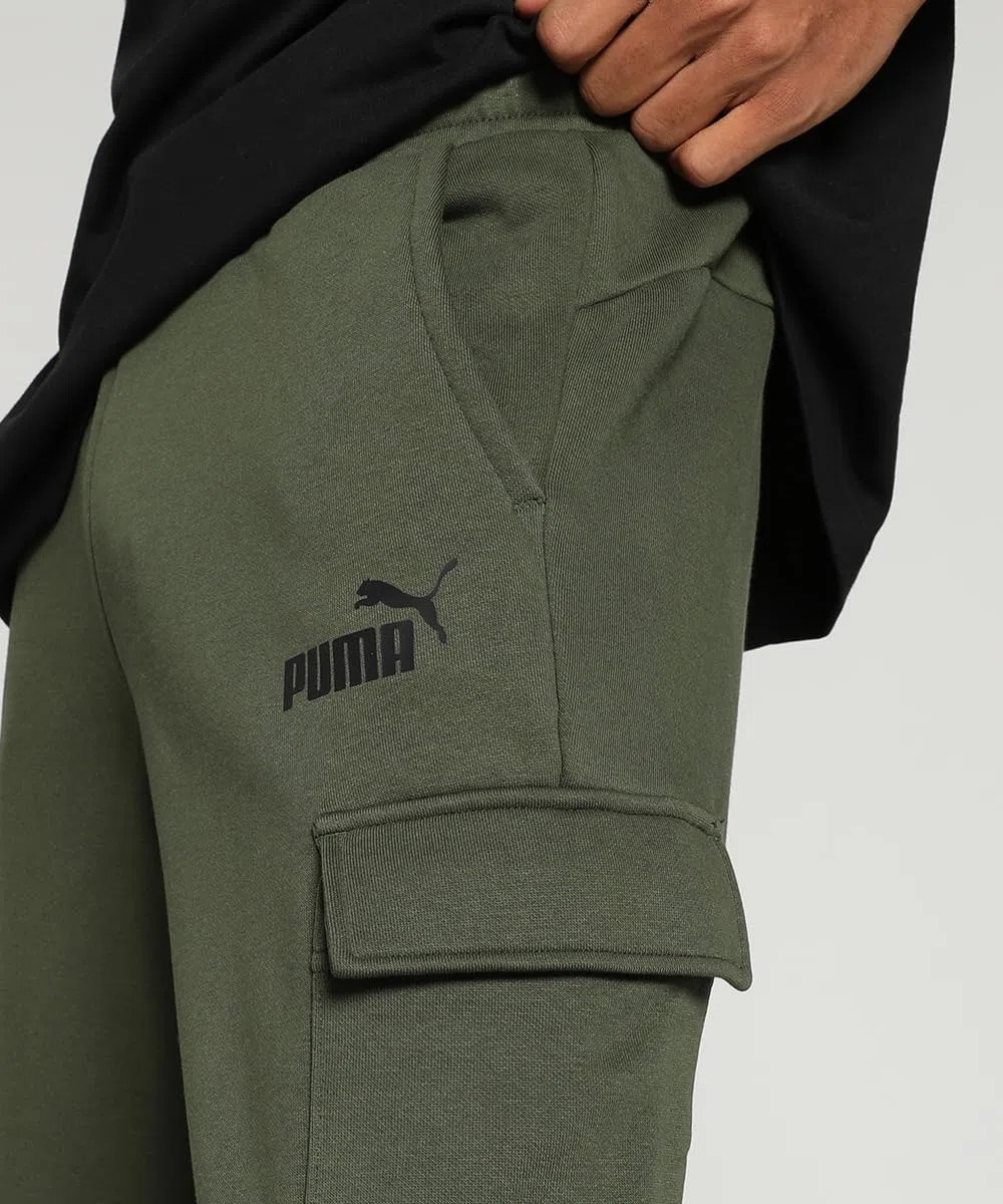 PUMA - Active Tricot Pants Cl, Pantalón Chándal Hombre, Mirto Verde, XS